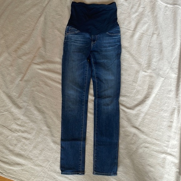 Ag Adriano Goldschmied Denim - AG Adriano Goldschmied skinny maternity medium wash jeans 26R